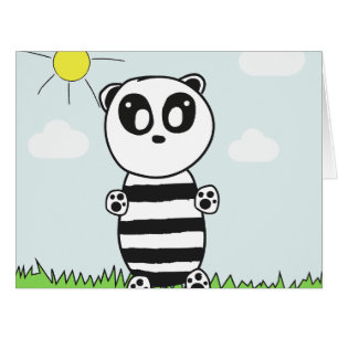 Cartão Panda Kids