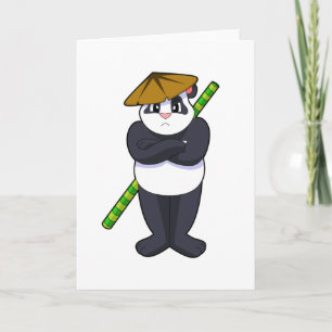 Cartão Panda no Stick briga Artes Marciais.PNG