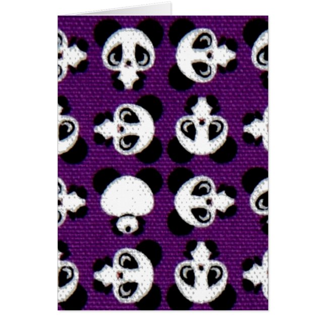 Cartão Pandas (Frente)