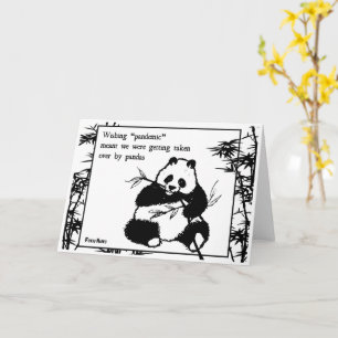 Cartão Pandemic Greeting Card