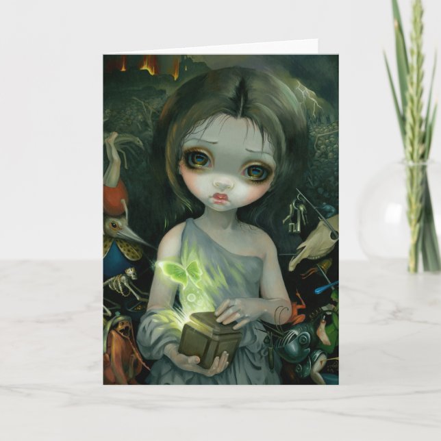 Cartão "Pandora" Greeting Card (Frente)