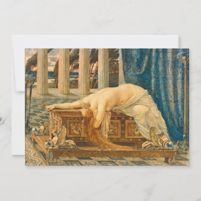 Cartão Pandora | Walter Crane (Frente)