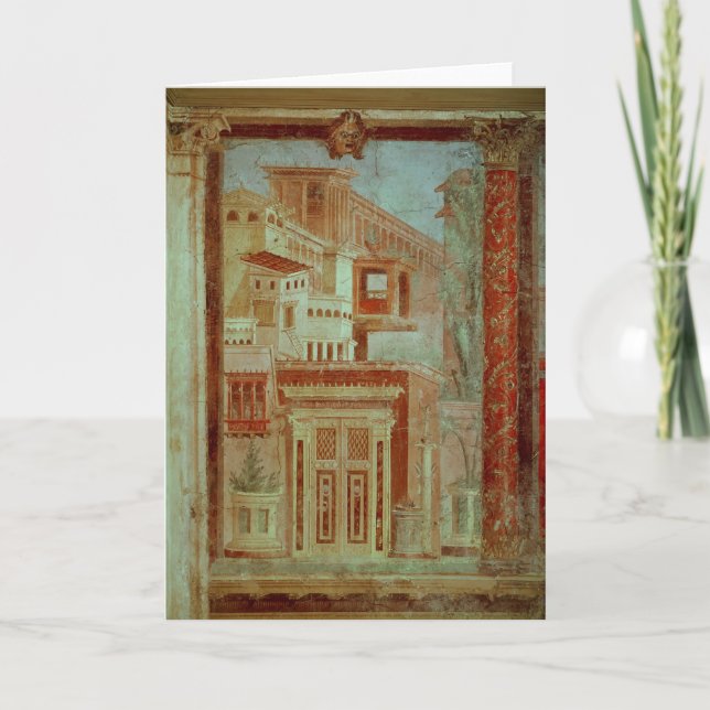 Cartão Panel from Cubiculum from the bedroom of the (Frente)