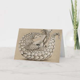 Cartão Pangolin by TACS greeting card