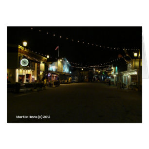 Cartão Pano dos pescadores em Monterey