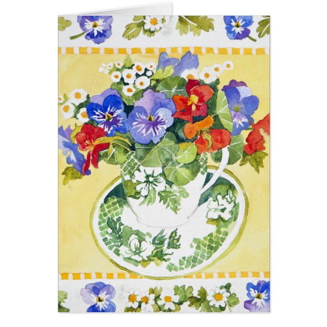 Cartão Pansies - chagas 2013 (Frente)