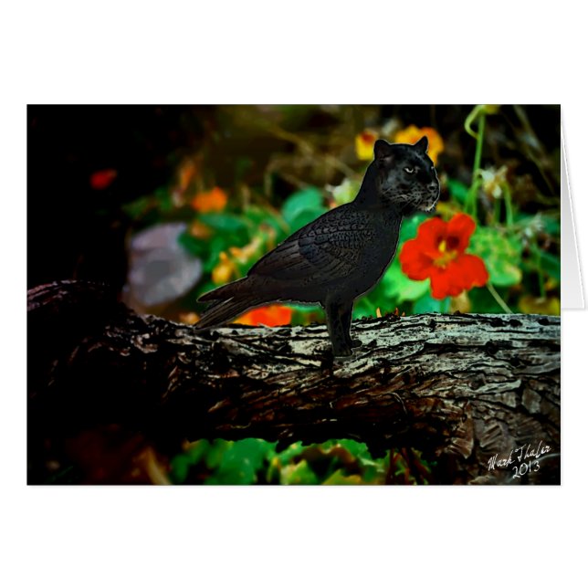 Cartão Panthraven (Frente Horizontal)