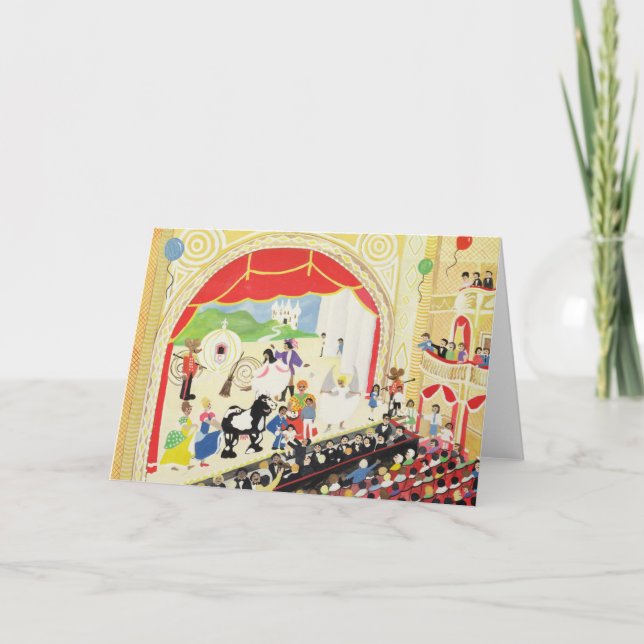 Cartão Pantomima (Frente)