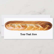 Pão de Forma Bastão Francês Baguete Personalizado