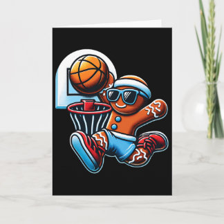 Cartão Pão-De-Pão-De-Natal Escrito Natal Para Homens