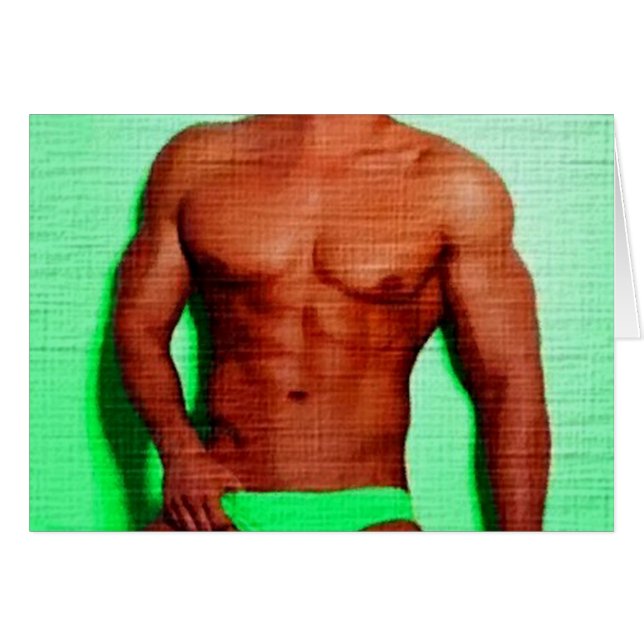 Cartão Pão Eyed verde LIM (Frente Horizontal)