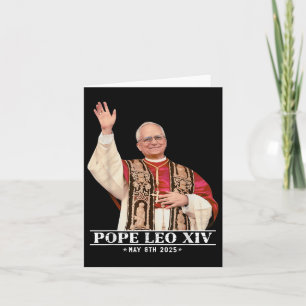 Cartão Papa deus abençoe Leo Xiv _9