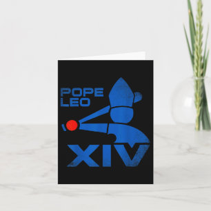 Cartão Papa Leão Xiv Da Papa Papa Leão 14 Beisebol 