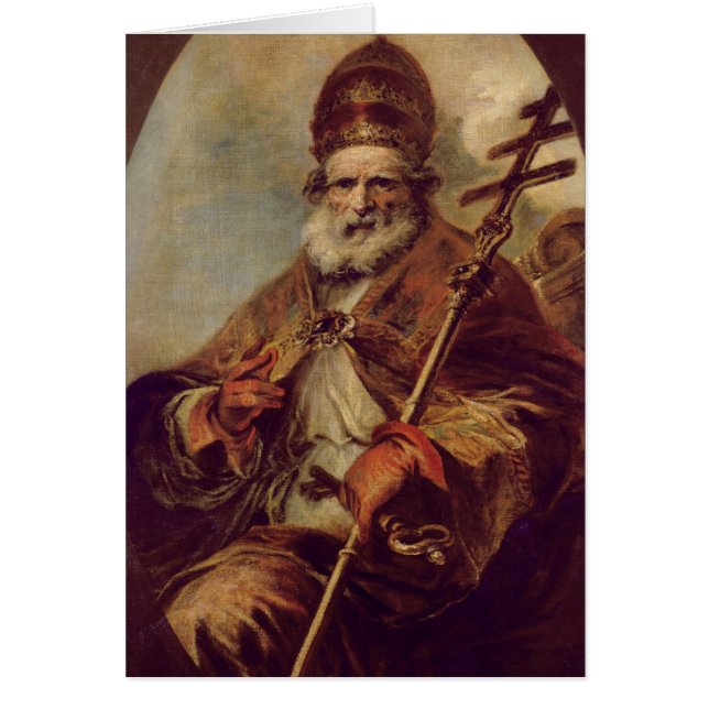 Cartão Papa Leo mim (Frente)