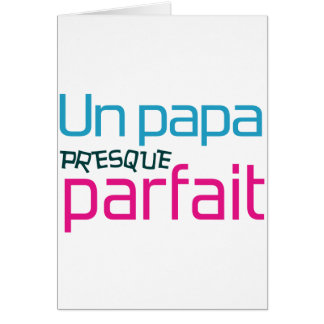Cartão Papá/Paizinho/Daddy/Vati/Papá
