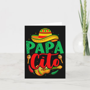 Cartão Papacito Mamacita Cinco De Mayo Divertido Casal Co