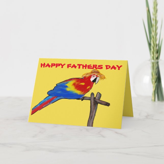 Cartão Papagaio (Frente)