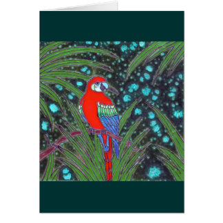 Cartão papagaio