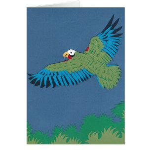 Cartão Papagaio cubano