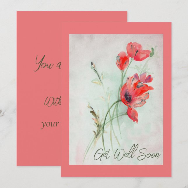 Cartão Papagaios Vermelhos Vintage Que Você Está Perdido. (Frente/Verso)