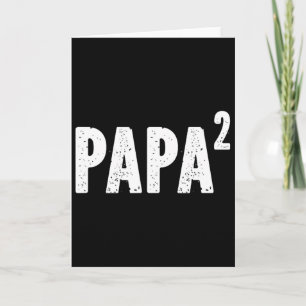 Cartão Papai 2 Papai ao Quadrado Para Vovô Da Netas