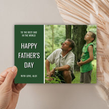 Papai Aventureiro | Foto Verde Feliz Dia dos Pais