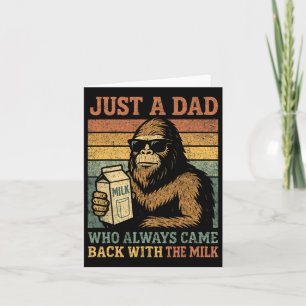 Cartão Papai Bigfoot
