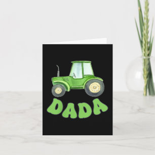 Cartão Papai do Menino do Aniversário Tratores Caminhões