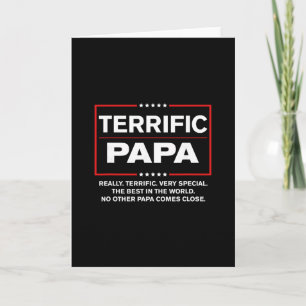 Cartão Papai Fantástico - Engraçado Donald Trump Melhor P