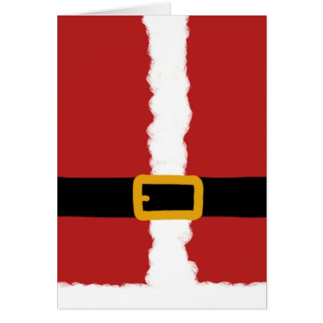 Cartão Papai Noel (Frente)