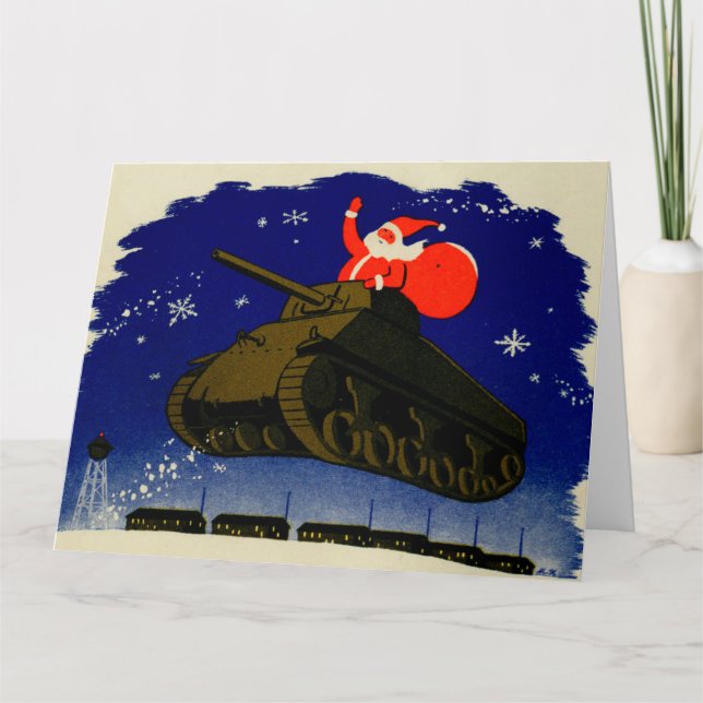 Cartão Papai Noel Blindado (Frente)