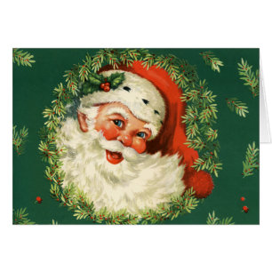 Cartão Papai noel clássico