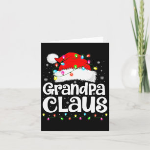 Cartão Papai Noel Correspondência Família Natal Divertido