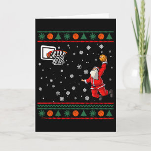 Cartão Papai Noel de Natal Meninos Meninas Xmas