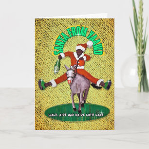 Cartão Papai Noel do Yaawd