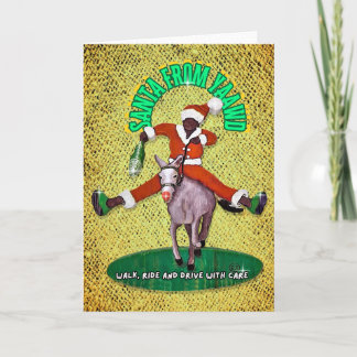 Cartão Papai Noel do Yaawd