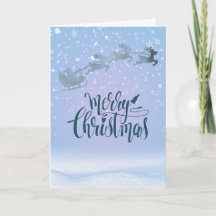 Papai Noel Prateado Festivo numa Cegonha de Natal