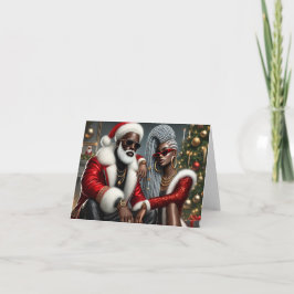 Cartão Papai Noel Urban Chic