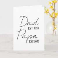 Papai & Papai EST Personalizado | Novo Presente pa