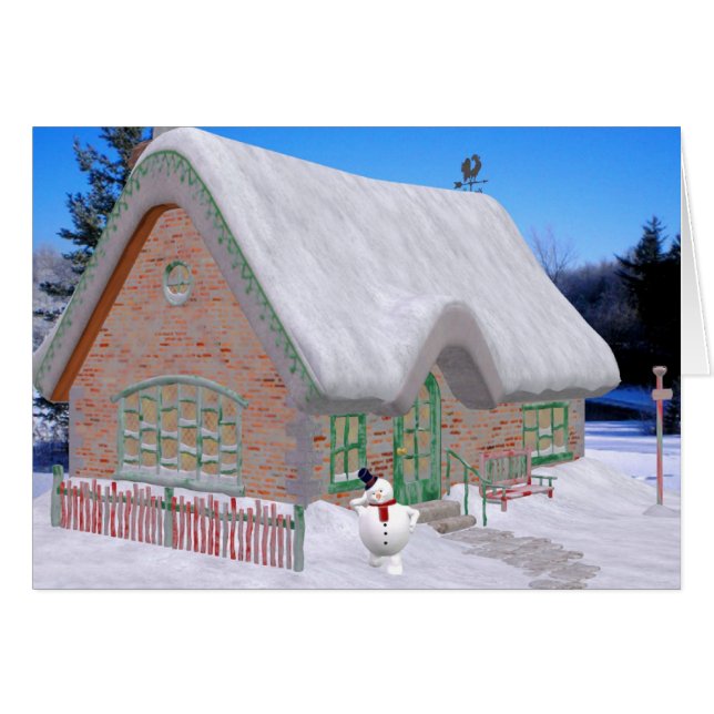 Cartão Papais noeis (Frente Horizontal)