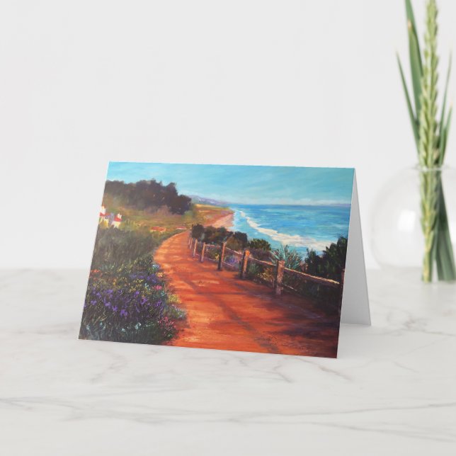 Cartão Papais noeis Costa da Bárbara, Caminho de Bacara (Frente)