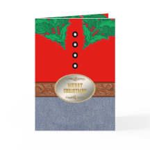 Papais noeis de cowboy ocidentais Belet Jeans de c