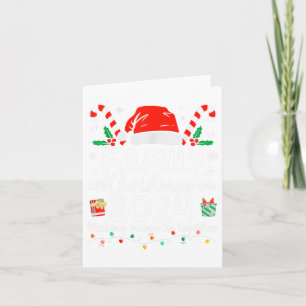 Cartão Papais noeis De Esquadrão De Combinação De Natal D