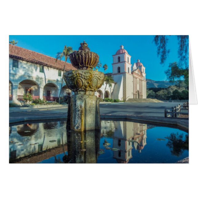 Cartão Papais noeis de missão Barbara (Frente Horizontal)