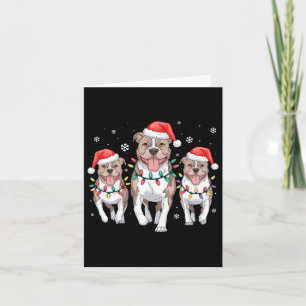 Cartão Papais noeis de Natal engraçados Reindeer Bonitos
