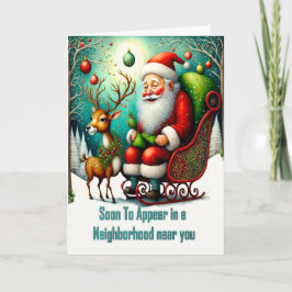 Cartão Papais noeis deste Natal