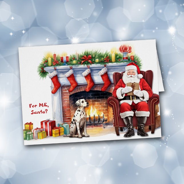 Cartão Papais noeis Dift Dalmacit (Criador carregado)