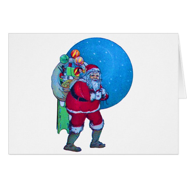 CARTÃO PAPAIS NOEIS, PRESENTE DE NATAL E BRINQUEDOS NO CÉ (Frente Horizontal)