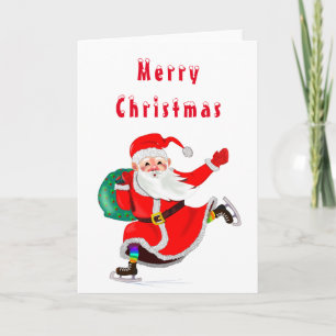 Cartão Papais noeis - presentes para todos - Feliz Natal