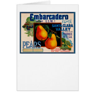 Cartão Papais noeis Ricos Embarcadero Clara Pears